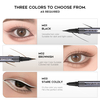 Stylo eye-liner métallique à haute teneur en pigments et paillettes, dessin lisse, anti-taches