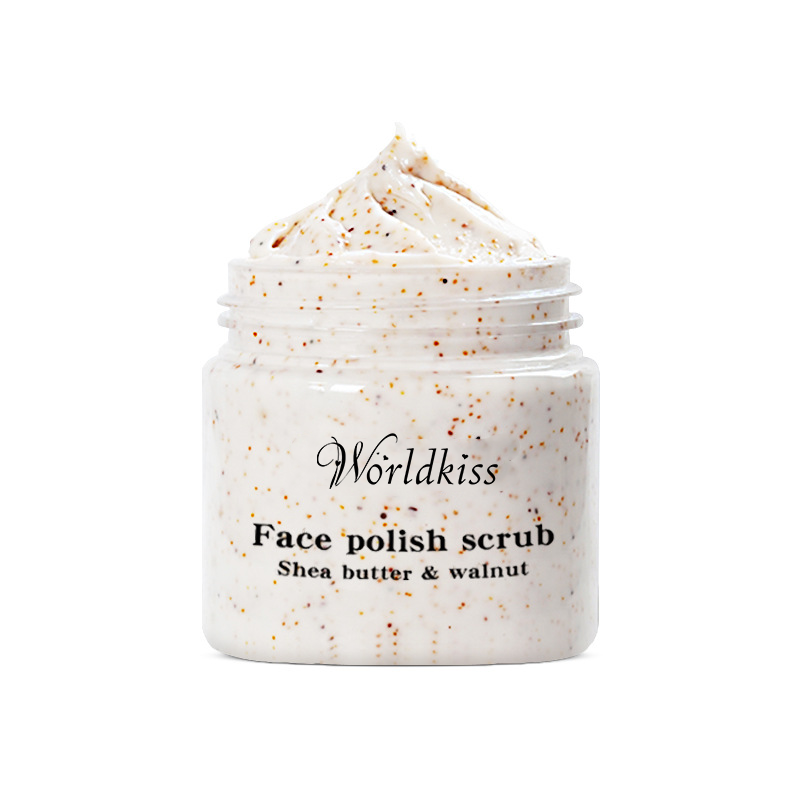 OEM Niacinamide Gommage corporel éclaircissant Exfoliant Hydratant Gommage au beurre de karité Fabricant Fabrication sous contrat Étiquetage privé