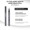 Stylo eye-liner métallique à haute teneur en pigments et paillettes, dessin lisse, anti-taches
