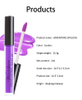 Gloss hydratant à haute teneur en pigments pour le maquillage des fêtes avec une texture légèrement humide et lisse