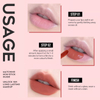 Gloss à lèvres mat pour le maquillage avec une fonction imperméable et durable