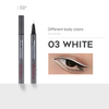 Stylo eye-liner métallique à haute teneur en pigments et paillettes, dessin lisse, anti-taches