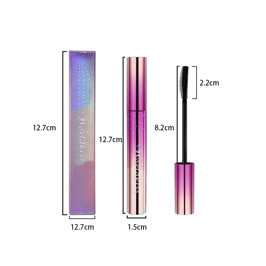 Tube de mascara professionnel anti-taches pour une application et un retrait faciles.