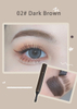 Teinte naturelle des sourcils pour une beauté sans taches avec une brosse flexible facile à dessiner