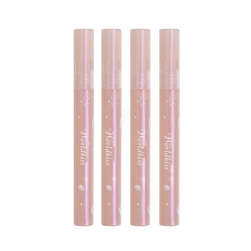 Gloss à lèvres hydratant cosmétique pour maquillage de beauté avec effet hydratant à texture douce